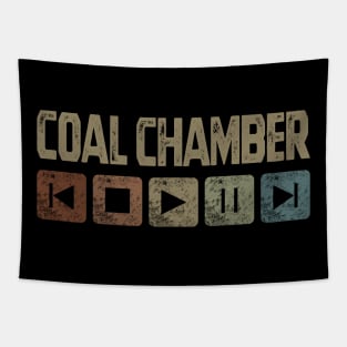 Coal Chamber Control Button Tapestry