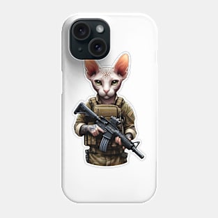 Tactical Cat Phone Case