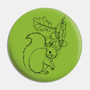 Squirrel Pin