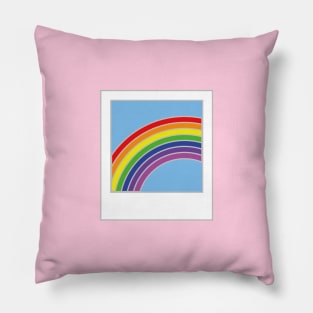 Rainbow photograph Pillow