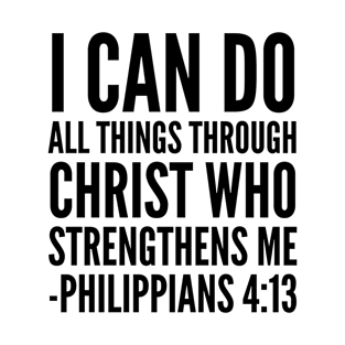 I CAN DO CHRIST 2015 WHITE_Print T-Shirt