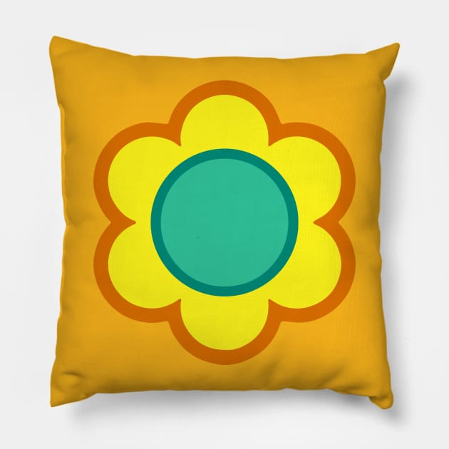 daisy Pillow by allysontx