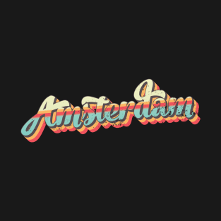 Amsterdam Netherlands skyline T-Shirt