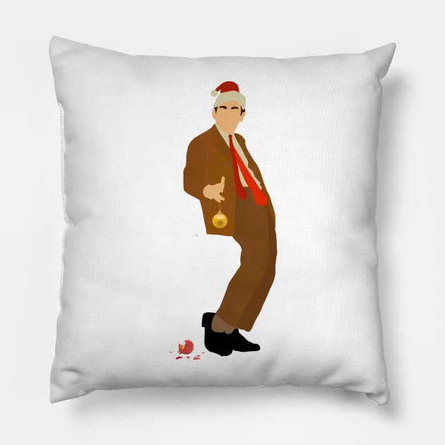 Mr Bean Christmas Pillow by rachaelthegreat