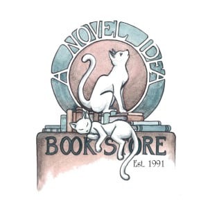 A Novel Idea Bookstore T-Shirt