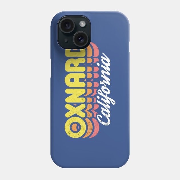 Retro Oxnard California Phone Case by rojakdesigns