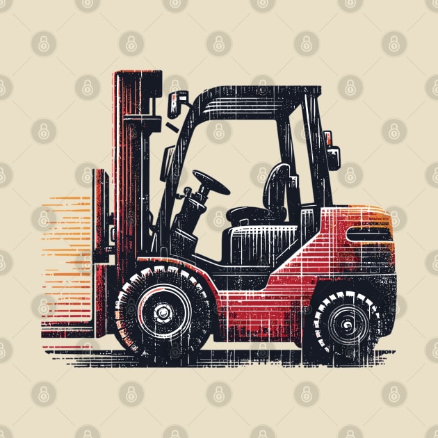 Forklift by Vehicles-Art