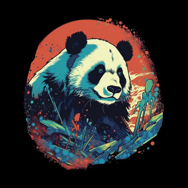 Panda bear by GreenMary Design