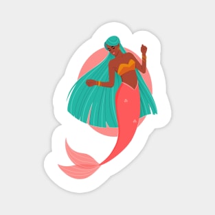 Indian Mermaid Magnet