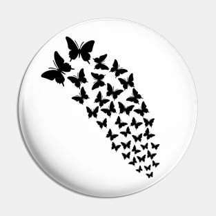 Swarm of Butterflies Pin