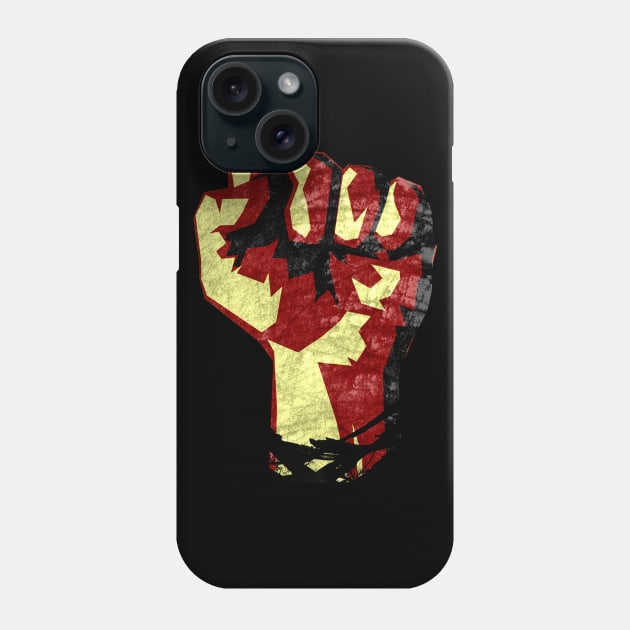 Revolution!!! Clenched Fist! Phone Case by ddtk