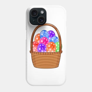 Colorful Easter Eggs Basket Phone Case