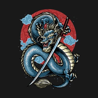 dragon samurai T-Shirt