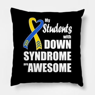 My Students with Down Syndrome are Awesome Pillow