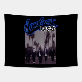 West Coast Rapper And Hip Hop Retro Tapestry