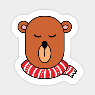 Christmas Bear Magnet