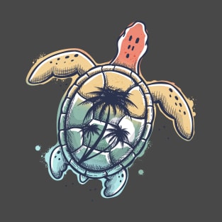 Summer Sea Turtle T-Shirt