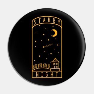 Starry Night Pin