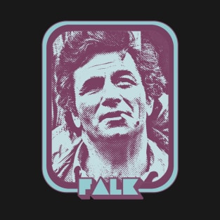 Peter Falk  // Vintage Aesthetic Fan Art Design T-Shirt