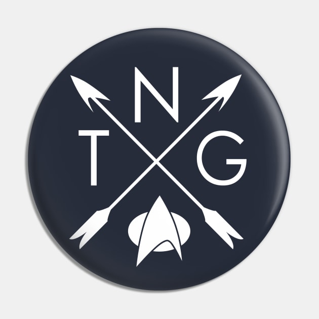 TNG Arrows Pin by PopCultureShirts