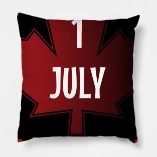 1 July Canada Day T-Shirt Pillow