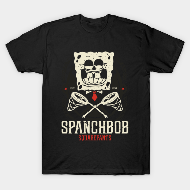 Spongebob Squarepants Skull And Bones Butterfly Net Spongebob Squarepants Meme T Shirt Teepublic