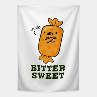 Bitter Sweet Cute Candy Pun Tapestry