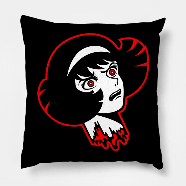 Miki The Witch v2 Pillow by demonigote