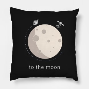 Ethereum to the moon Pillow