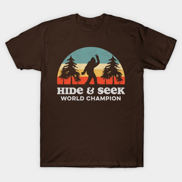 Retro Bigfoot Hide & Seek World Champion