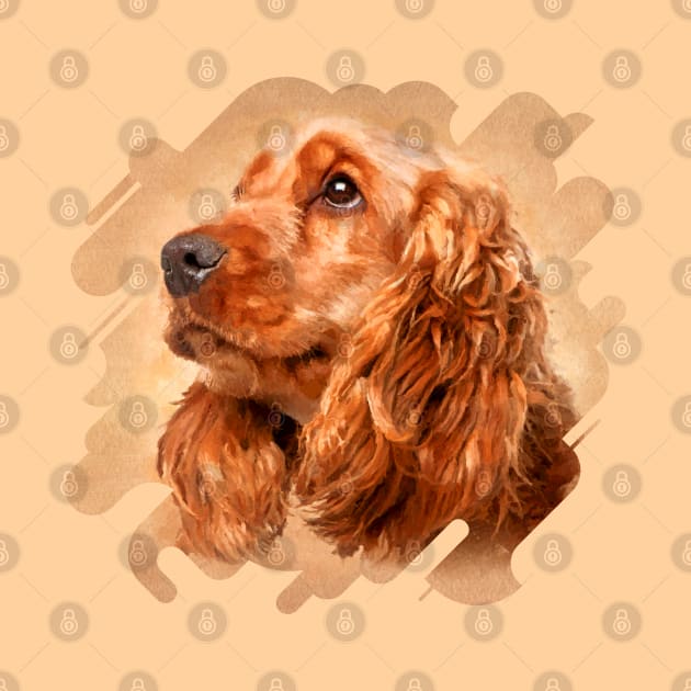 English Cocker Spaniel by Nartissima