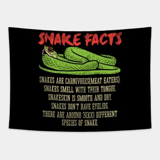 Snake Facts Tapestry