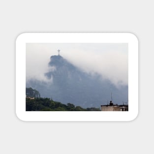 Cristo Redentor, Corcovado in the Clouds - Rio de Janeiro Magnet