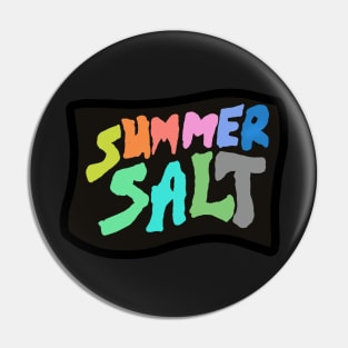 Summer Salt Flag Sticker Pin