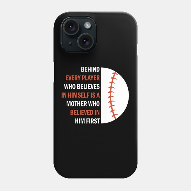 Baseball Lover, Baseball Design Saying Motivational Phone Case by Utopia Shop