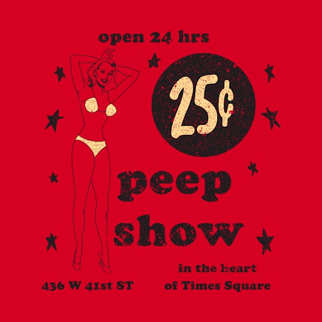 25 Cent Peep Show (vintage/distressed) by n23tees