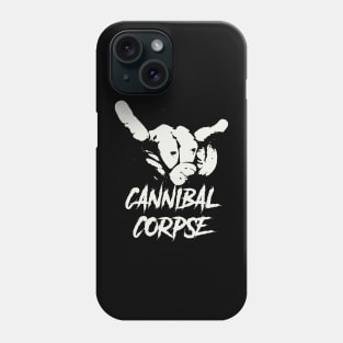 cannibal  horn sign Phone Case