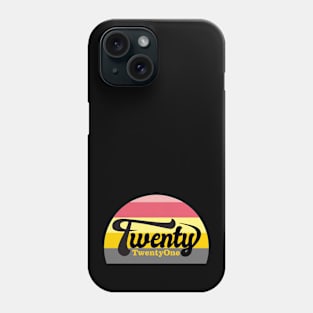 2021 Colorful Font Display Phone Case