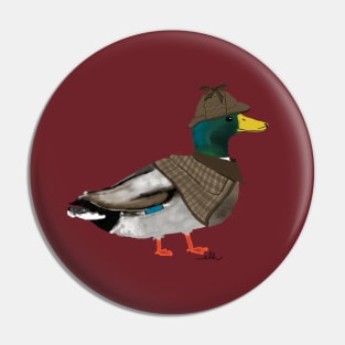 Inspector Mallard Pin