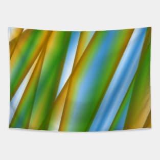 green blue brown white abstract texture Tapestry