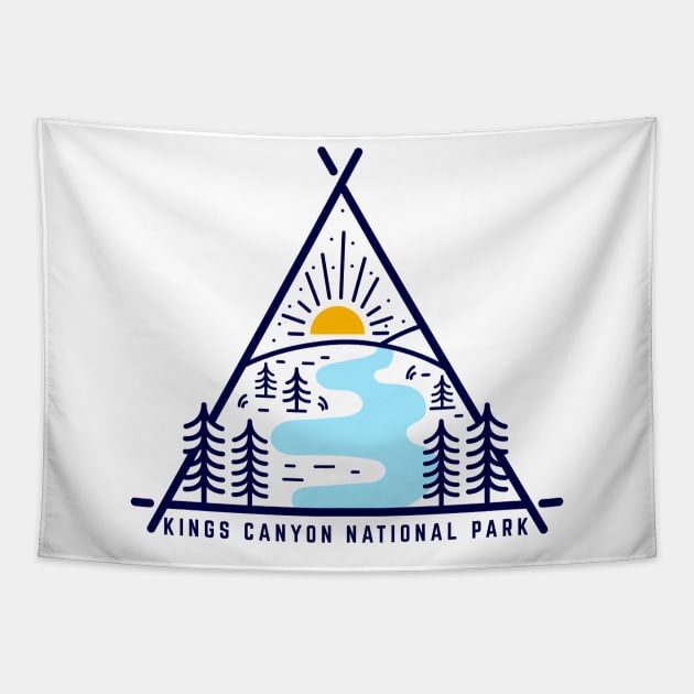 Kings Canyon National Park Tapestry by roamfree