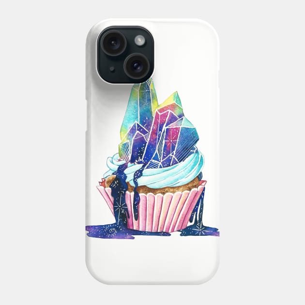 Crystal Cupcake Phone Case by sabrinaeras