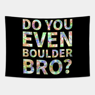 Do You Even Boulder Bro Tapestry