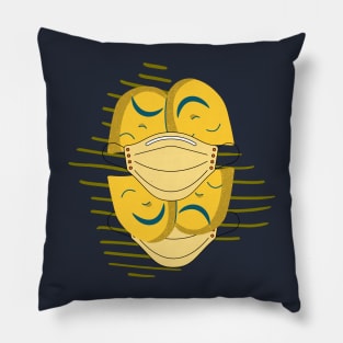 Masks and masks Pillow