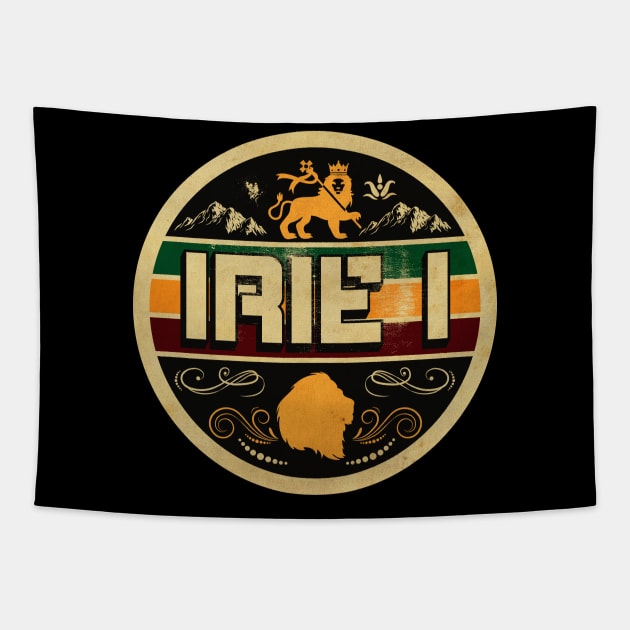 Irie I Rastafari Tapestry by CTShirts