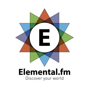 Elemental.fm Logo with text T-Shirt