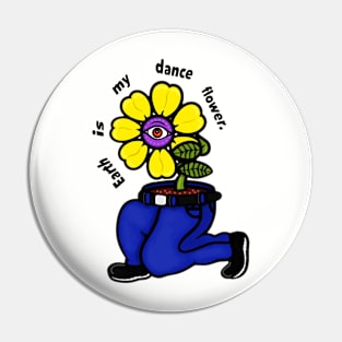 Dance Flower Pin