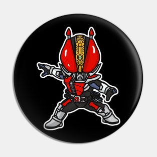 Kamen Rider Den-O (Sword Form) Chibi Style Kawaii Pin