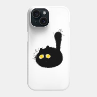 Scared Cat MS paint Phone Case