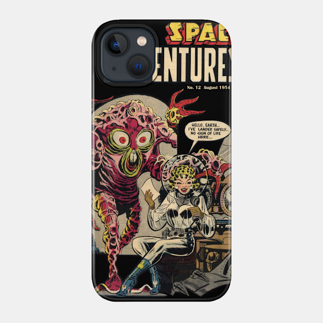 Space Adventures 1954 - Science Fiction - Phone Case